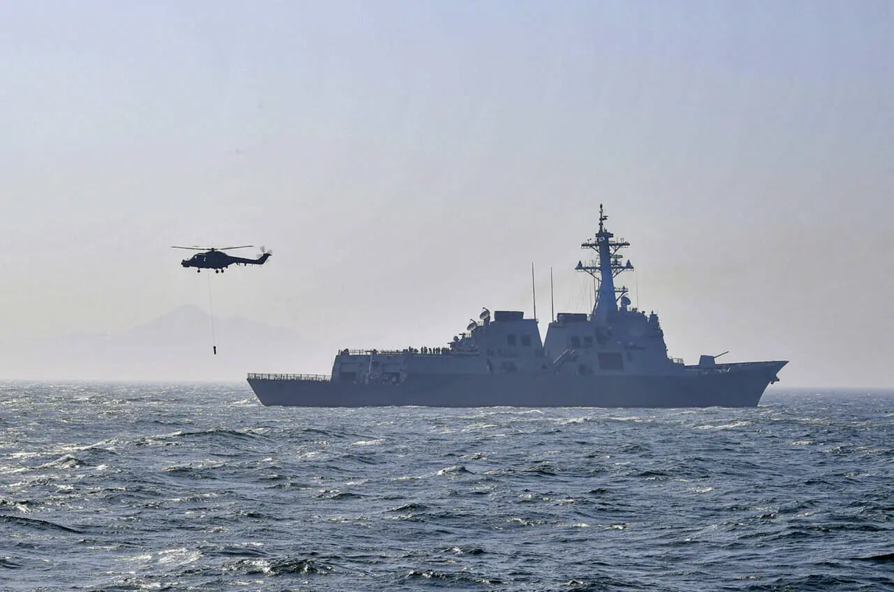 رزمایش دریایی کره‌جنوبی و آمریکا برگزار شد