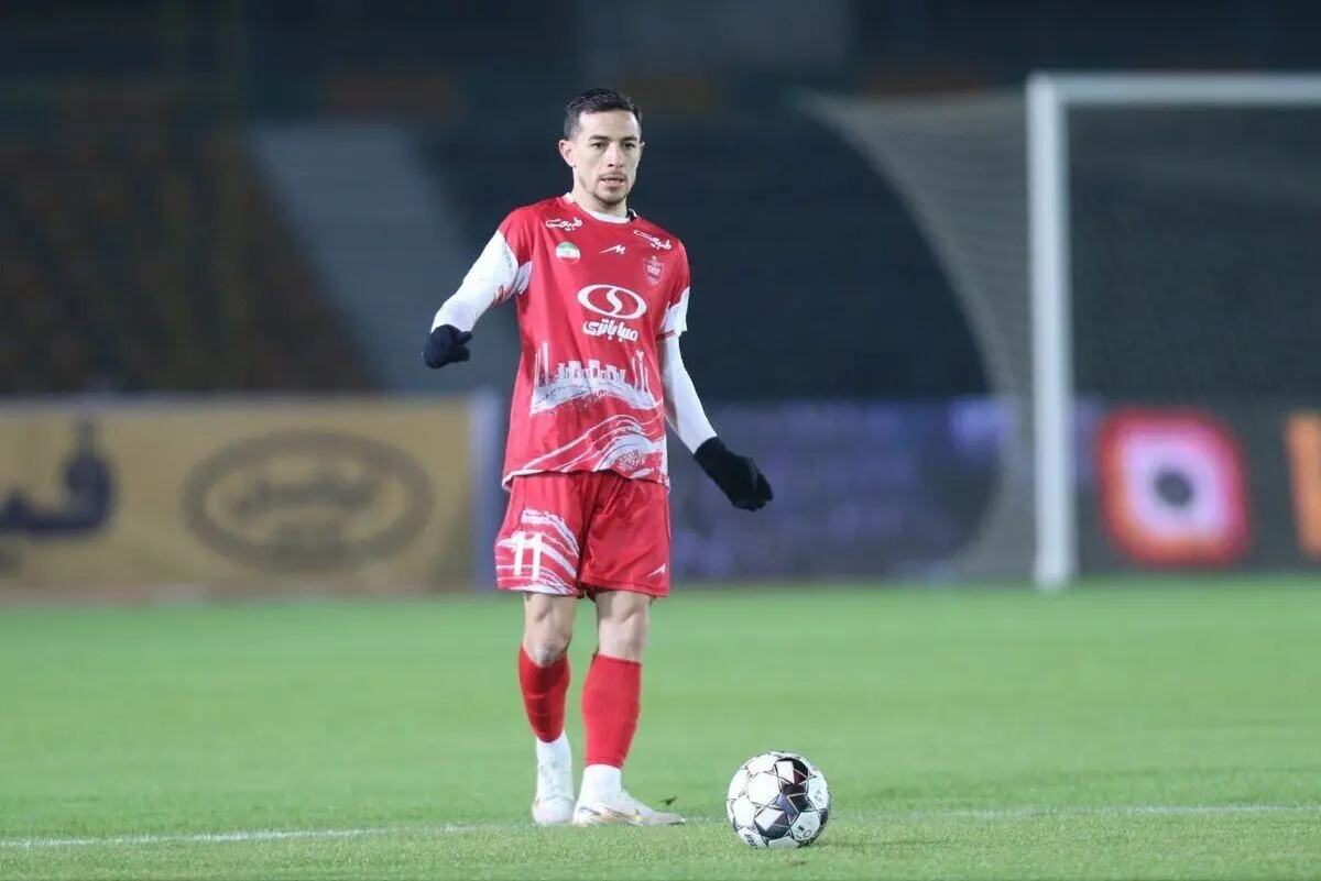 ببینید؛ گل اول پرسپولیس به خیبر توسط فرشاد احمدزاده دقیقه ۶۵