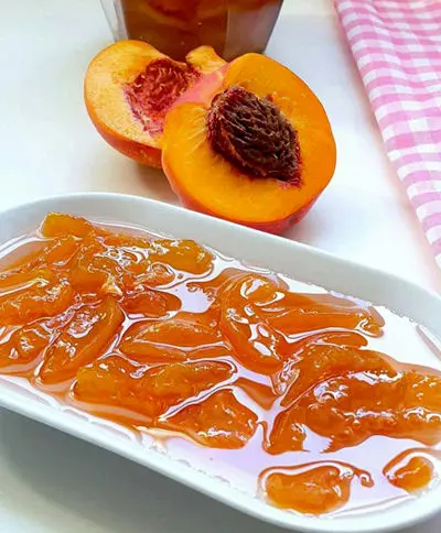 طرز تهیه مربای شلیل 

