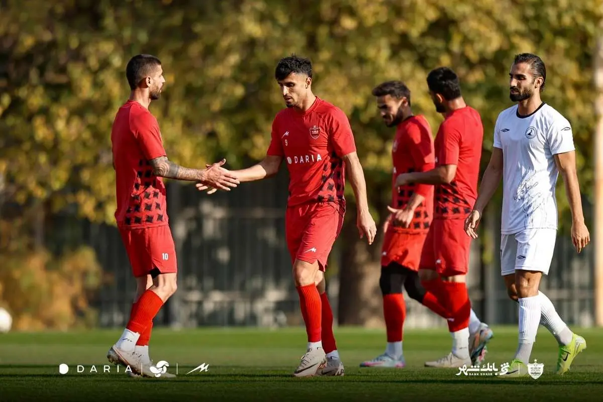 برتری پرسپولیس مقابل تیم دسته یکی با درخشش دو ستاره