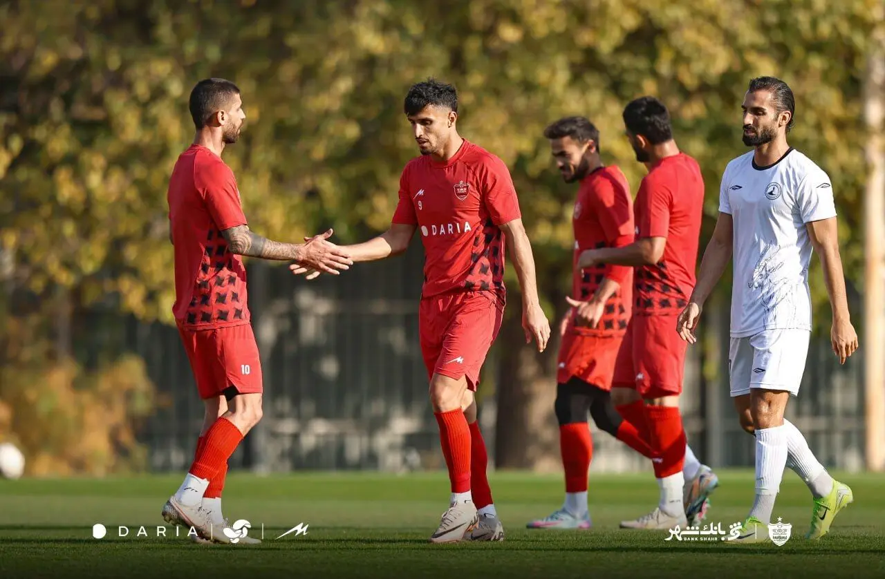 برتری پرسپولیس مقابل تیم دسته یکی با درخشش دو ستاره