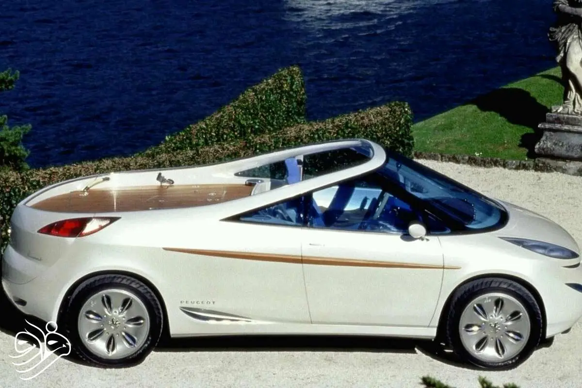 پژو ۸۰۶ رونابوت؛ خودرویی که هم قایق است، هم ماشین!