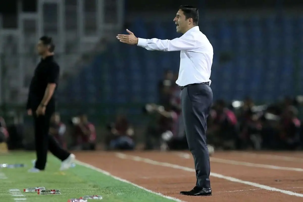 کار سخت وحید هاشمیان در پرسپولیس


