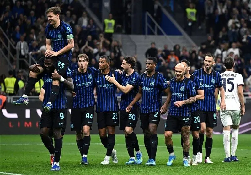 برتری قاطع اینتر مقابل کالیاری؛ قهرمانی نزدیک است