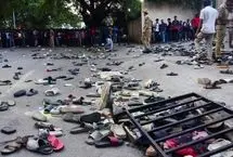 جشن قهرمانی در هند حادثه آفرید؛ ۱۱ کشته و ۵۰ زخمی!
