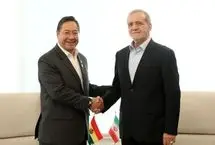 دیدار روسای جمهور ایران و بولیوی در نیویورک