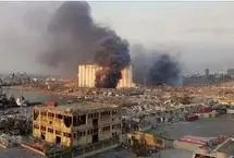 حریق و انفجار مهیب در نزدیکی پل آمریکا در «پاناما سیتی»