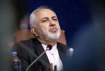 ظریف با کلاه ایران در تشییع پیکر شهدای اقتدار