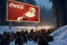 تبلیغ جدید کوکاکولا با هوش مصنوعی؛ زیبا اما بی‌احساس!