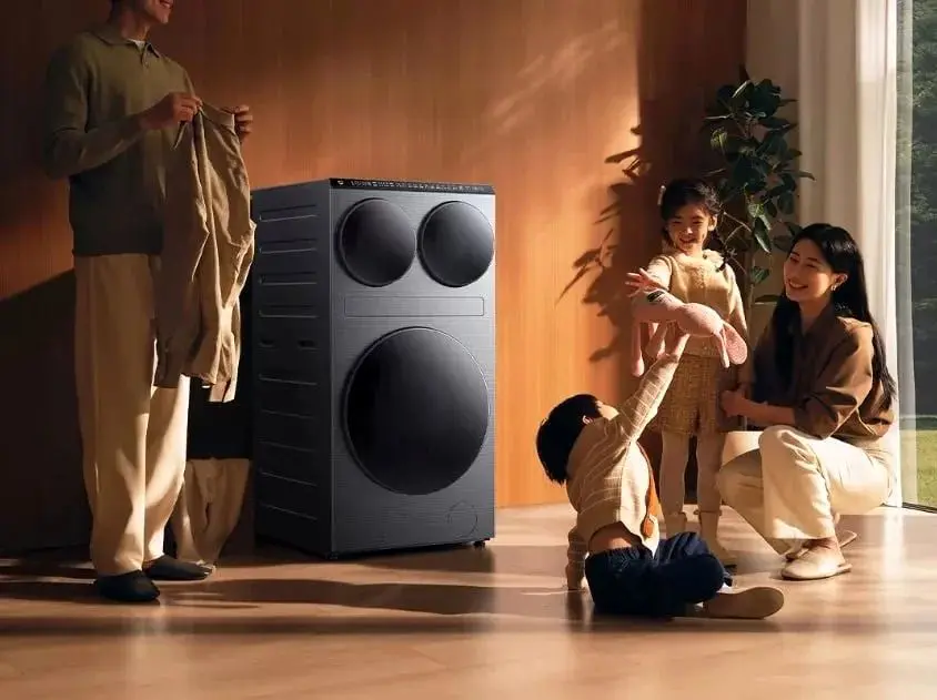 شیائومی از یک ماشین لباسشویی 14 کیلوگرمی پیشرفته مجهز به HyperOS رونمایی کرد