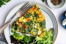 طرز تهیه کوکو سیب زمینی و اسفناج؛ شام فوری و مقوی