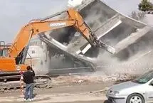 ببینید؛ تخریب هولناک یک ساختمان در ترکیه 