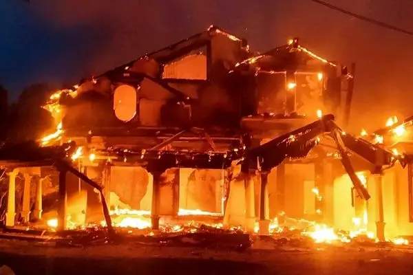 آتش‌سوزی مرگبار آسایشگاه بیماران روانی در سریلانکا 