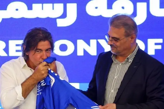 تمجید نظری جویباری از ساپینتو با متلک به پرسپولیس! 