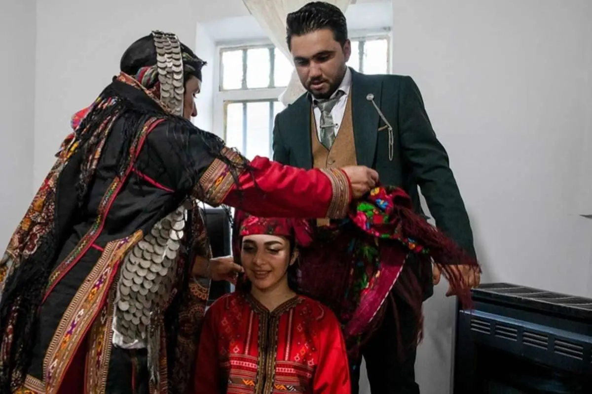 تصاویر؛ عروسی محلی کلات نادری؛ سرشار از آیین‌های کهن