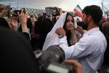 تصاویر؛ عروس‌ها و دامادهای جان‌فدا