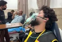 ببینید؛ نشت گاز کلر در کربلا ۶۲۱ مصدوم برجا گذاشت