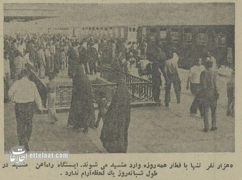 کمبود بلیط قطار و اتوبوس