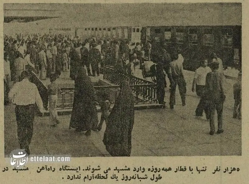 کمبود بلیط قطار و اتوبوس