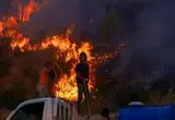 تصاویر هوایی از خانه‌های سوخته در چاناک‌‌قلعه ترکیه