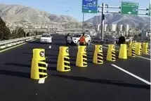  محدودیت ترافیکی در آزادراه تهران - شمال و جاده کندوان 