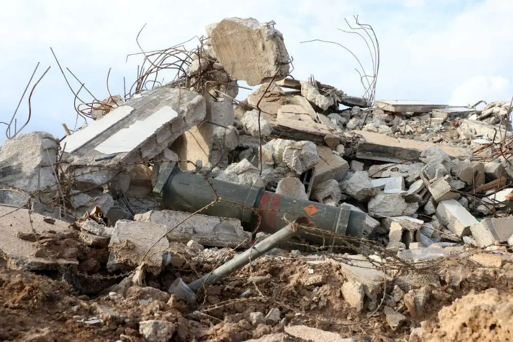 ویدئو؛ بمب یک تنی عمل‌نکرده در لرستان