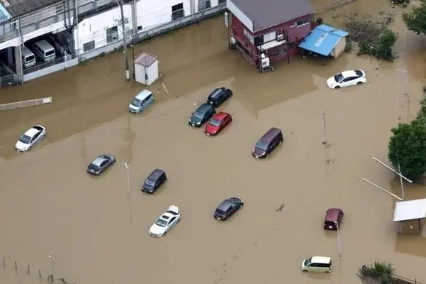 بارش رکوردشکن در توکیو؛ ۴ نفر جان باختند