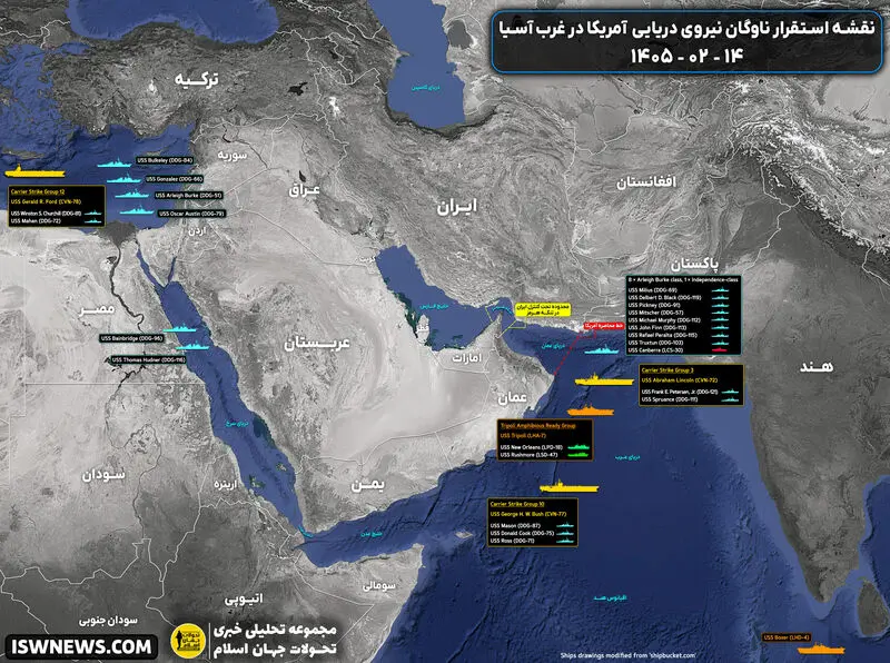 گزارش درگیری دریایی