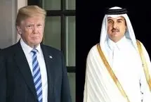 گفت‌وگوی تلفنی امیر قطر و ترامپ درباره تحولات منطقه