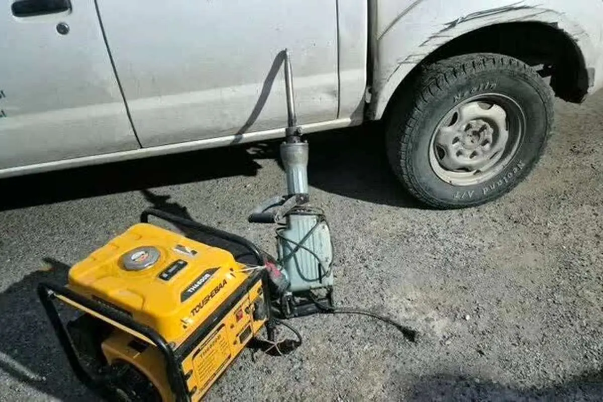 دستگیری باند حفاران غیرمجاز در مراغه