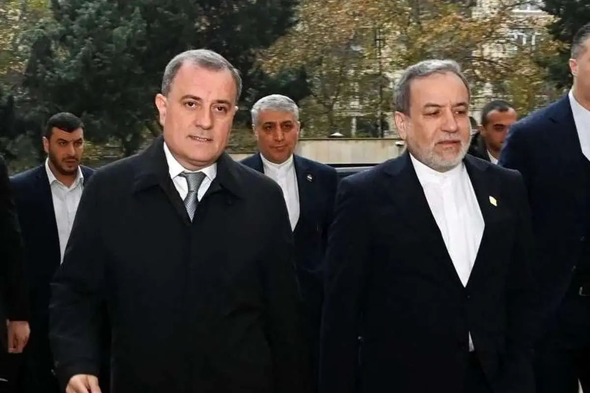 استقبال وزیر خارجه جمهوری آذربایجان از عراقچی
