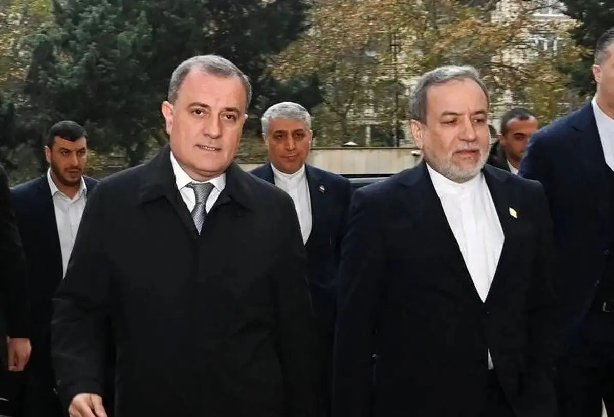 استقبال وزیر خارجه جمهوری آذربایجان از عراقچی
