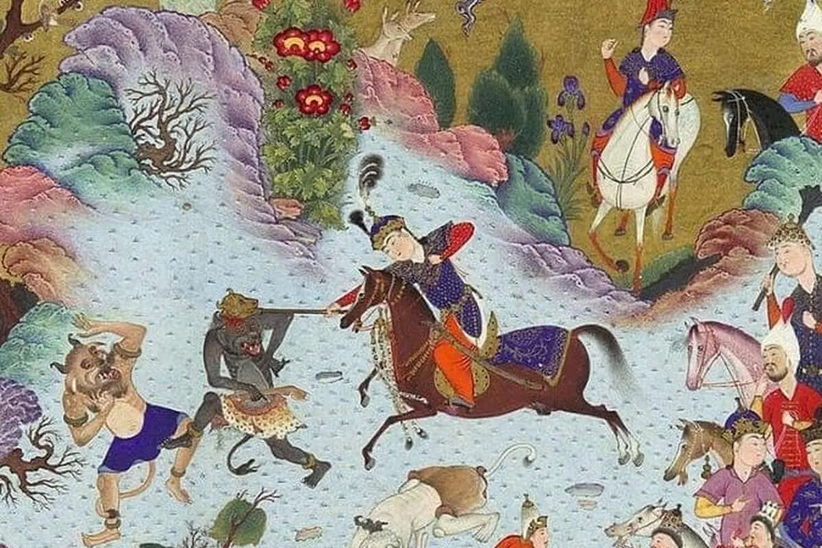 شاهنامه خوانی با فرارو: حماسه کین، قتل سیامک بدست دیو سیاه و کین خواهی هوشنگ