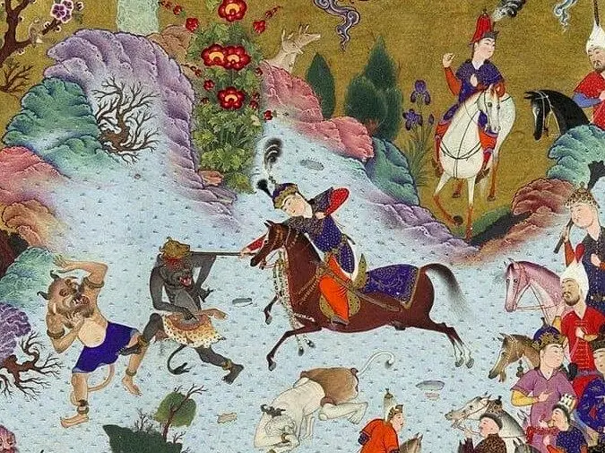 شاهنامه خوانی با فرارو: حماسه کین، قتل سیامک بدست دیو سیاه و کین خواهی هوشنگ