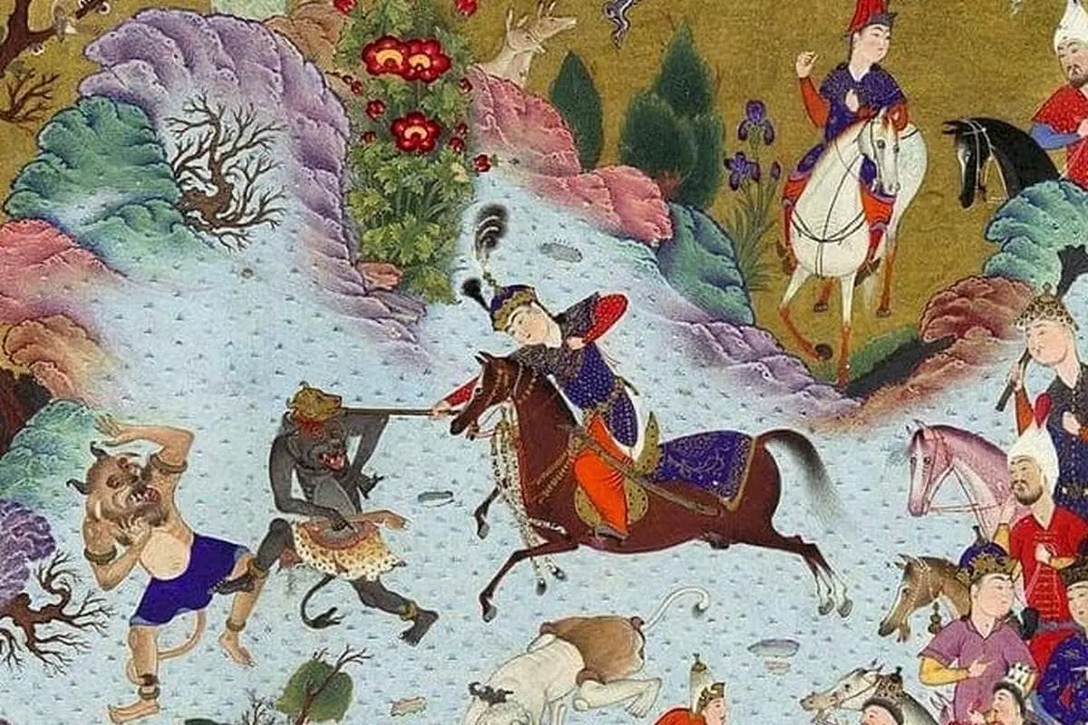 شاهنامه خوانی با فرارو: حماسه کین، قتل سیامک بدست دیو سیاه و کین خواهی هوشنگ