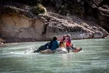 تصاویر؛ بلم‌سواری در رودخانه گزستان