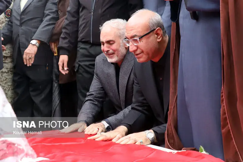 تشییع پیکر مطهر ۴ شهید «ناو دنا»۵