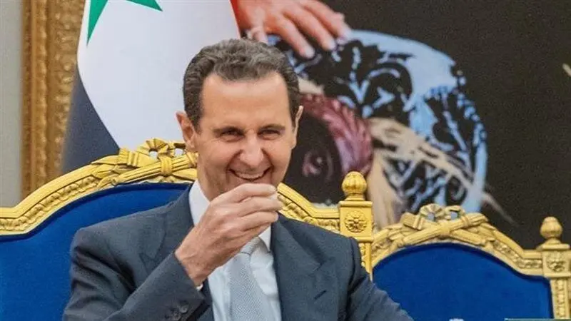جنجال تصویر بشار اسد به همراه دختری جوان در مسکو! 