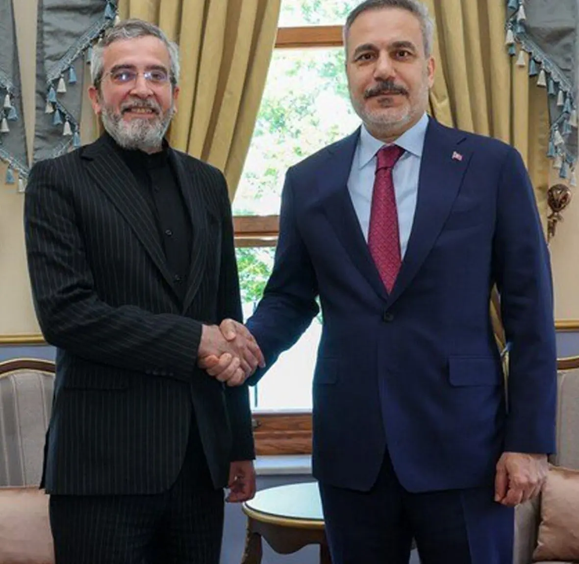 دیدار معاون دبیر شورای عالی امنیت با فیدان در استانبول 
