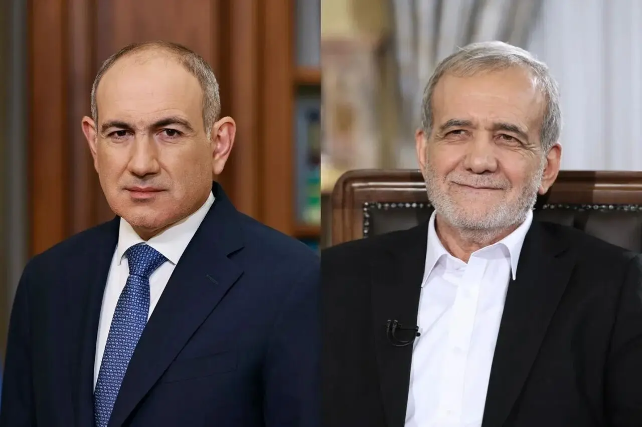 گفت‌وگوی تلفنی پاشینیان و پزشکیان پس از توافق آذربایجان و ارمنستان