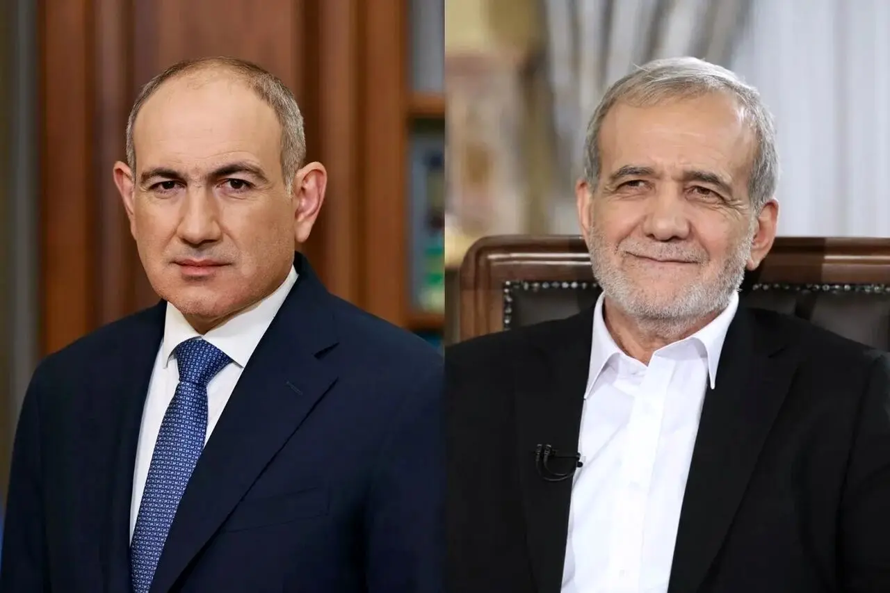گفت‌وگوی تلفنی پاشینیان و پزشکیان پس از توافق آذربایجان و ارمنستان