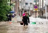 ببینید؛ نجات سرنشینان خودروهای گرفتار در سیل سهمگین چین  