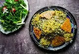 سبزی پلوی مخلوط؛ پلو با عطر دل‌انگیز سبزی 