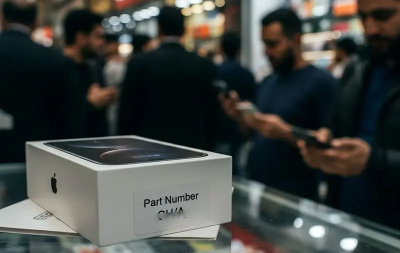 تفاوت پارتنامبر CH و ZA؛ فرق پارتنامبرهای آیفون چیست؟ (2)