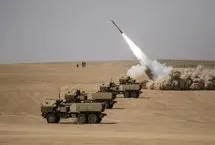 تمرین سپاه برای حمله موشکی به پایگاه الظفره آمریکا در امارات