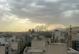 تصویری از ستون دود در غرب تهران/ماجرا چیست؟