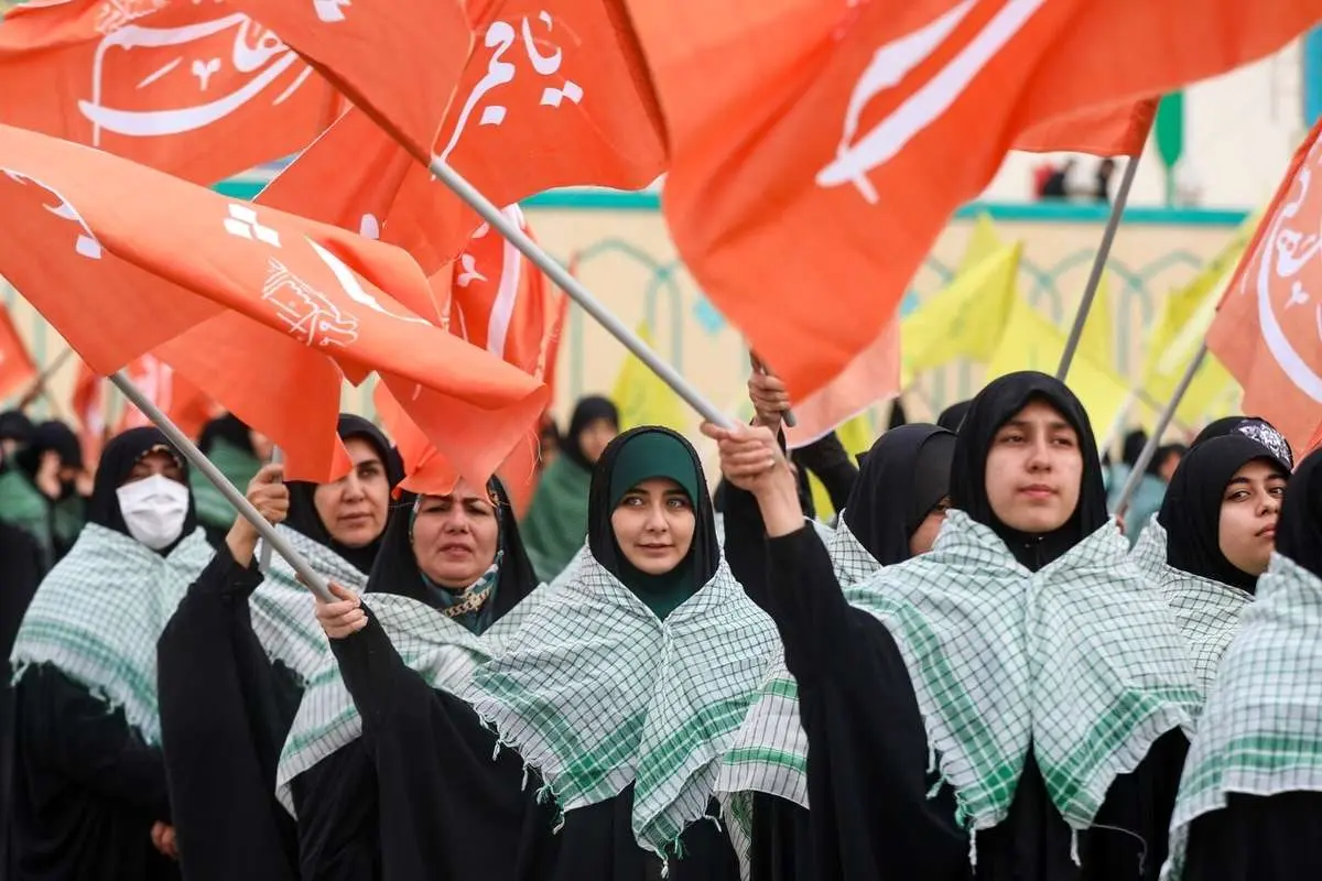 تصاویر؛ بانوان بسیجی تهران در رزمایش اقتدار