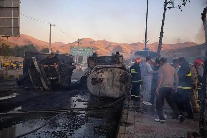 اعلام اسامی جانباختگان حادثه آتش‌سوزی محور سنندج - همدان
