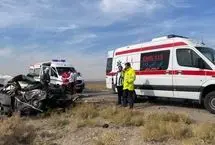 تصادف خونین سمند و پژو در محور هریس – تبریز 