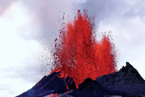 تایم‌لپس دیدنی از فوران آتشفشان «کیلاویا» در هاوایی